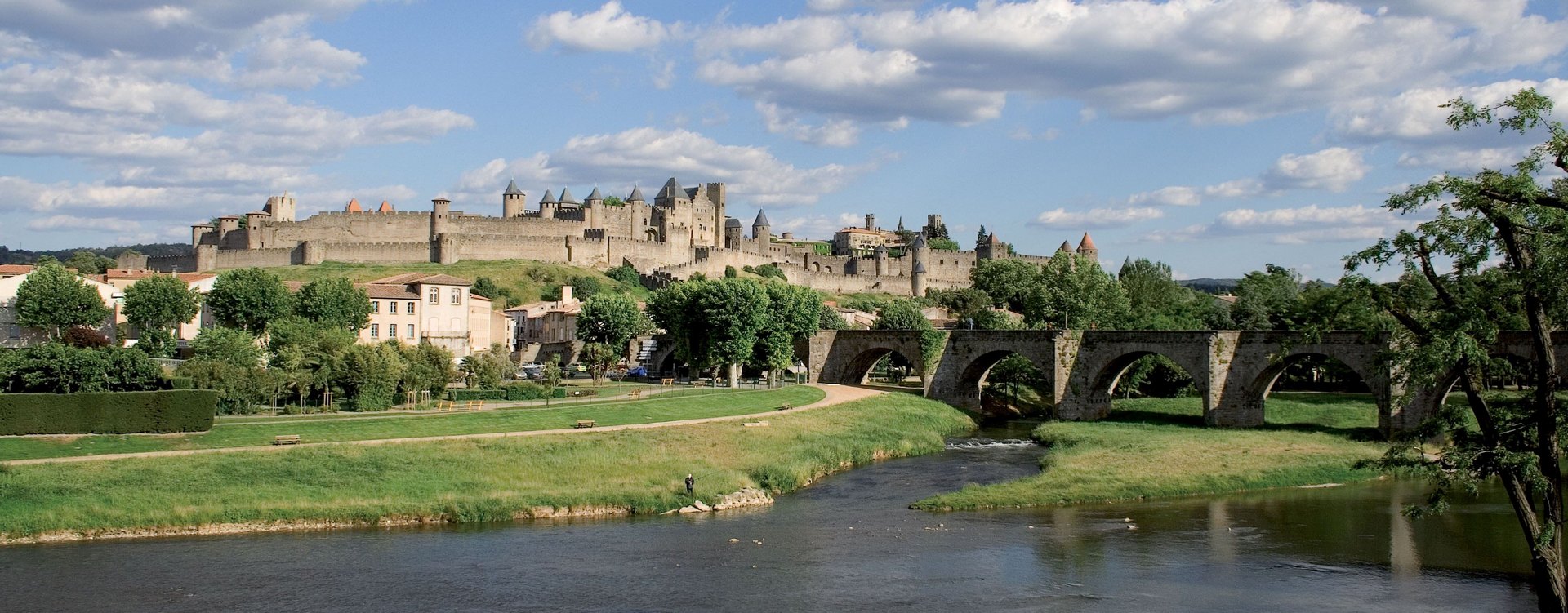 D'où voir la Cité : les points de vue : Grand Carcassonne