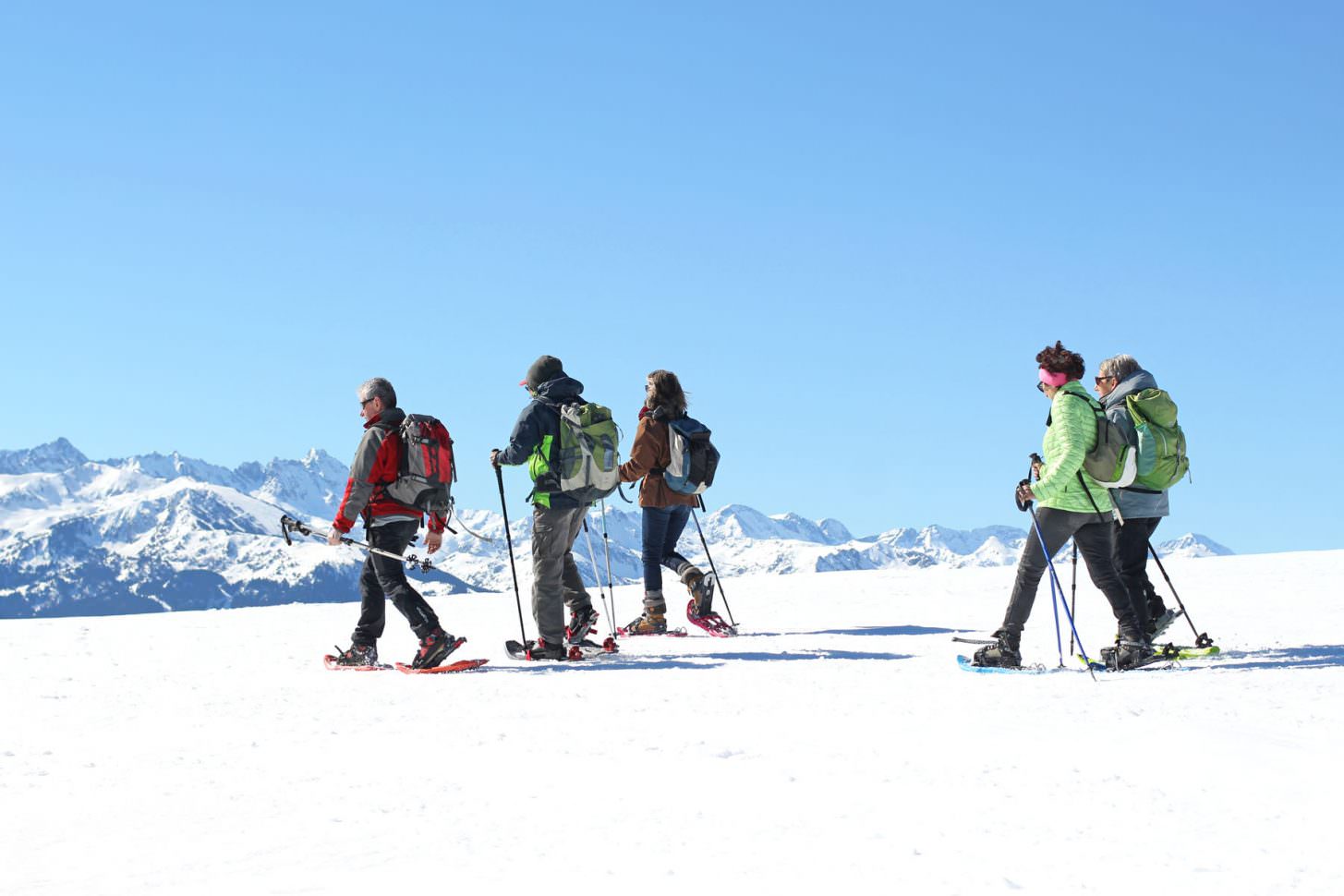 Les sportsaBalade en raquette à Camurac au cœur des Pyrénées audoises ©Sylvain Dossin - Office de Tourisme des Pyrénées audoises d'hiver dans l'Aude © S. Dossin -Pyrenees-Audoises